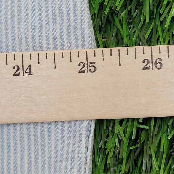 Vintage 90s Looney-Tunes Button Shirt XL 25x31 Pinstripe - Picture 6 of 16